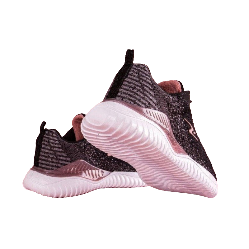 ZAPATILLA DEPORTIVA MUJER TYPE NEGRO ROSA 9403.