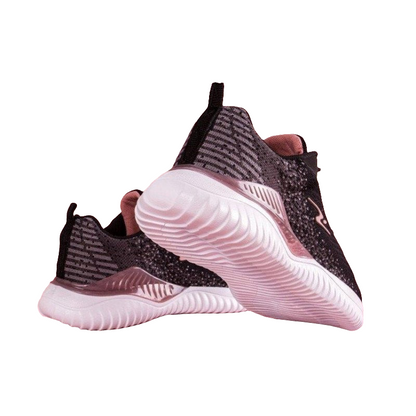 ZAPATILLA DEPORTIVA MUJER TYPE NEGRO ROSA 9403.