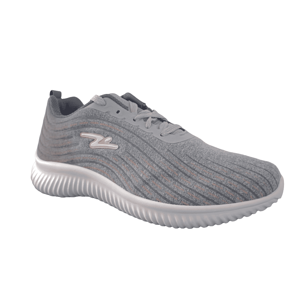 ZAPATILLA DEPORTIVA MUJER GRIS PERLA ROSA - Pastik.cl