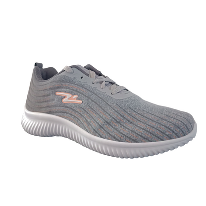 ZAPATILLA DEPORTIVA MUJER GRIS PERLA ROSA 8709