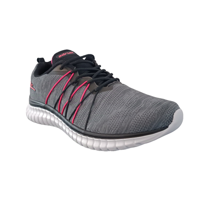 ZAPATILLA DEPORTIVA MUJER GRAFITO NEGRO ROSA 8619