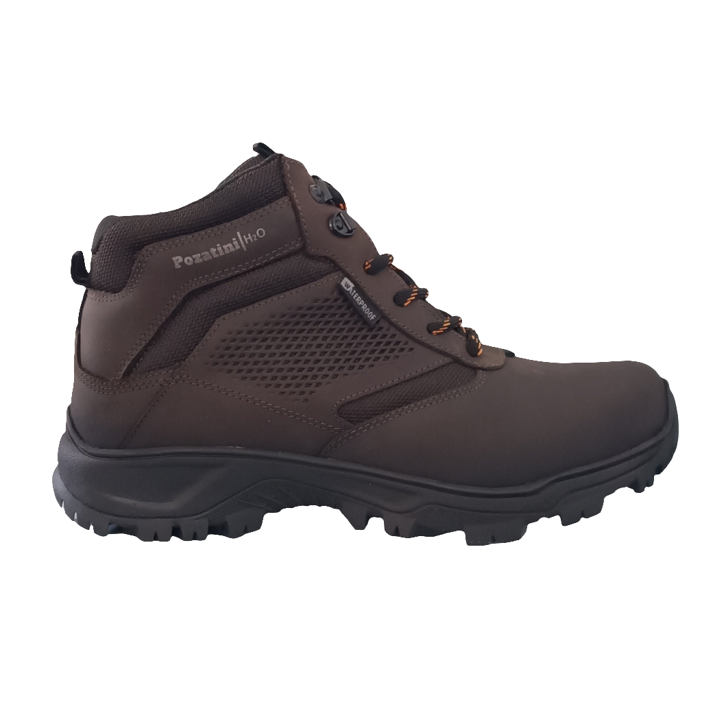 BOTIN HOMBRE WATERPROOF POZATINI BRITA MARRON