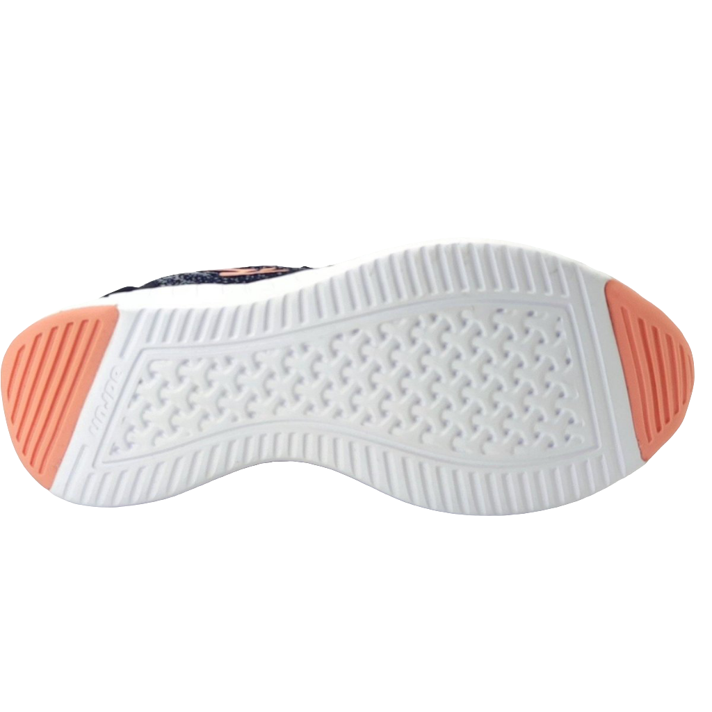 ZAPATILLA DEPORTIVA MUJER MARINO SALMON 8806. - Pastik.cl