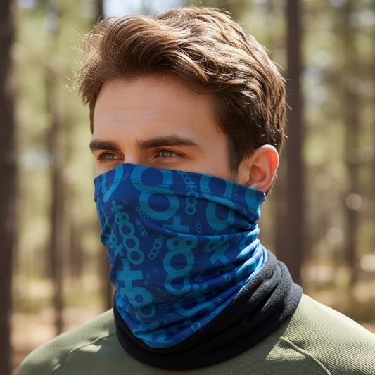 Bandana Termica doble capa Azul +8000