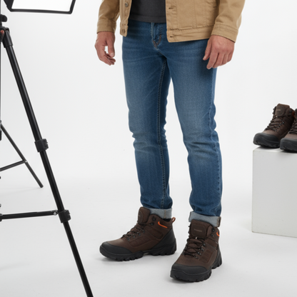 BOTIN HOMBRE WATERPROOF POZATINI INTRUDER CAFE