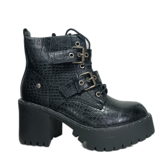 Botin negro Plataforma - Pastik.cl