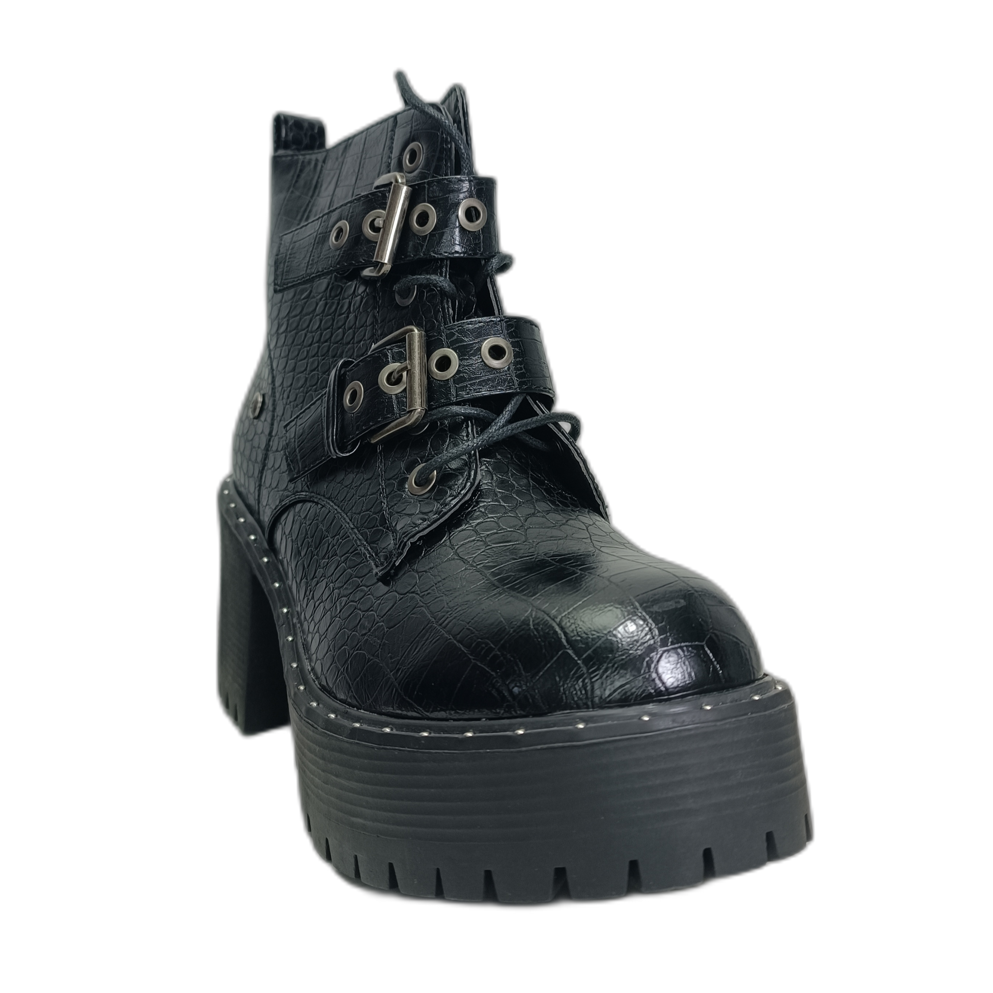 Botin negro Plataforma - Pastik.cl