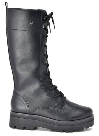 Bota Larga Cordones Negra Brasil - Pastik.cl