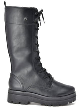 Cargar imagen en el visor de la galería, Bota Larga Cordones Negra Brasil - Pastik.cl
