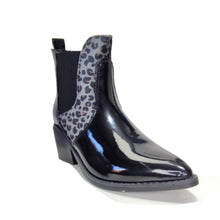 Cargar imagen en el visor de la galería, BOTIN CHAROL NEGRO ELASTICOS - Pastik.cl
