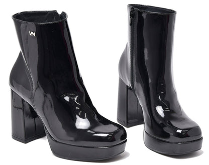Botin Charol Taco Cuadrado - Pastik.cl