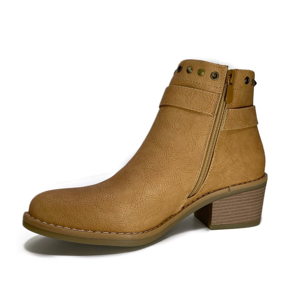 BOTIN HEBILLA BEIGE - Pastik.cl