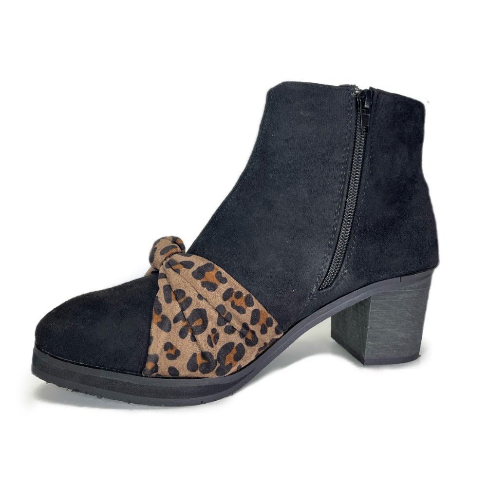 Botin Mujer Microfibra Print Trezas - Pastik.cl