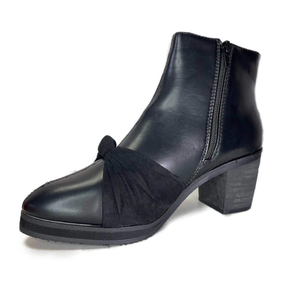 Botin Mujer taco negro Trezas - Pastik.cl