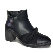 Cargar imagen en el visor de la galería, Botin Mujer taco negro Trezas - Pastik.cl
