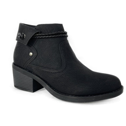 Botín negro clásico 8802 - Pastik.cl