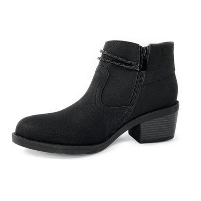Botín negro clásico 8802 - Pastik.cl