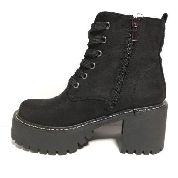 Botin negro microfibra 901 - Pastik.cl