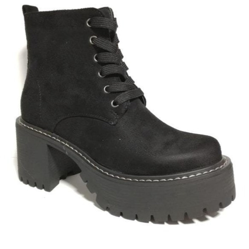 Botin negro microfibra 901 - Pastik.cl