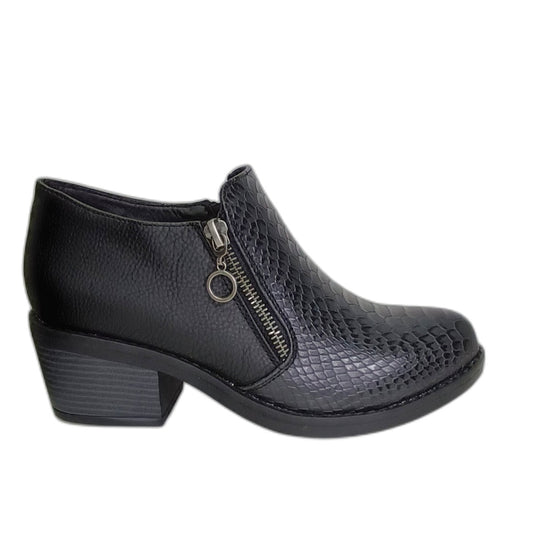 BOTIN NEGRO TACO MEDIO CIERRE - Pastik.cl