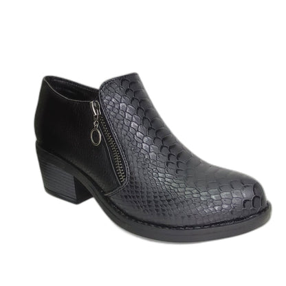 BOTIN NEGRO TACO MEDIO CIERRE - Pastik.cl