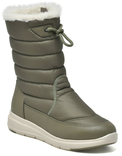 Botin Termico Tela Oliva - Pastik.cl