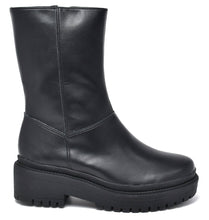 Cargar imagen en el visor de la galería, Botin Urbano Negro Caña Media - Pastik.cl
