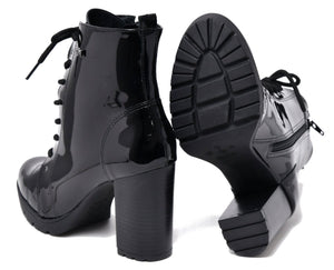 Botin vestir Charol Taco medio - Pastik.cl