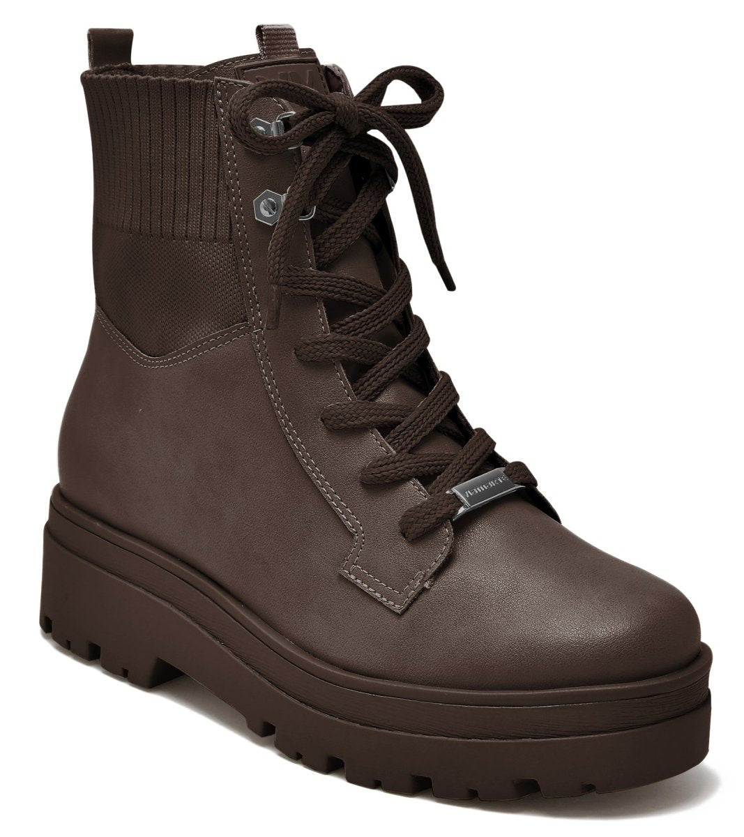 Bototo Mujer Marron Cordones ELAS - Pastik.cl