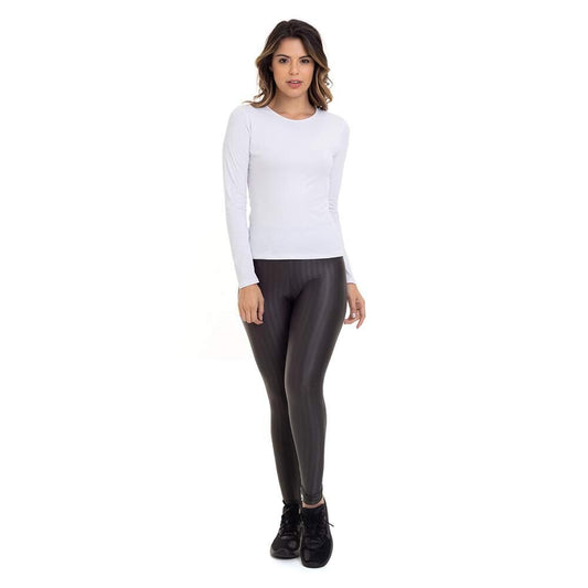 CALZA LEGGING DEPORTIVA BRASIL TEXTURA GRIS - Pastik.cl