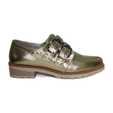 Cargar imagen en el visor de la galería, Mocasín oxford Dorado - Pastik.cl
