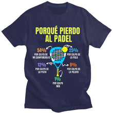 Cargar imagen en el visor de la galería, Polera Padel Divertido - Pastik.cl
