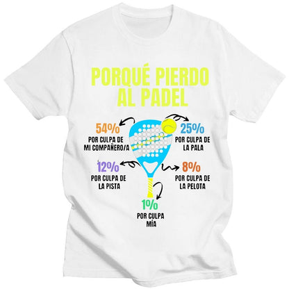 Polera Padel Divertido - Pastik.cl