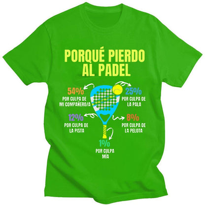 Polera Padel Divertido - Pastik.cl