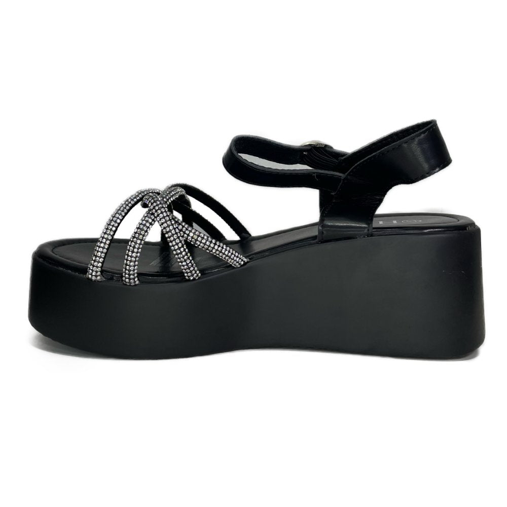 SANDALIA GLITTER NEGRO - Pastik.cl