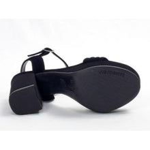 Cargar imagen en el visor de la galería, SANDALIA TACO ALTO POUPE NEGRO - Pastik.cl
