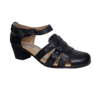 Sandalia taco señora Negro - Pastik.cl