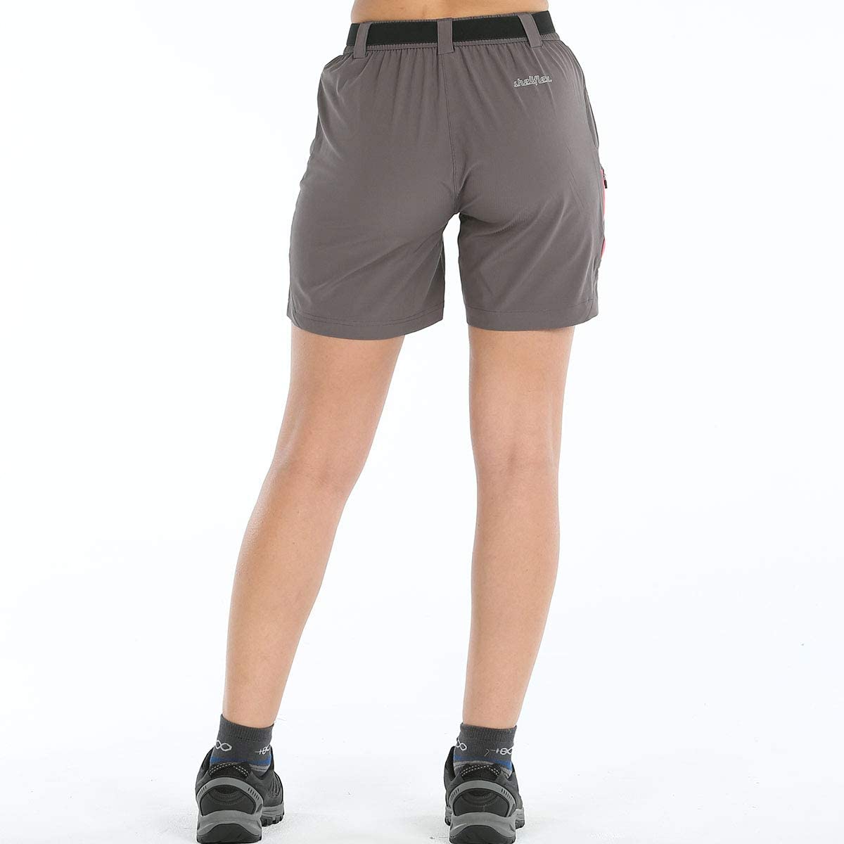 Short Outdoor Mujer Gris Tremaya +8000 - Pantalon Corto Mujer - Pastik.cl