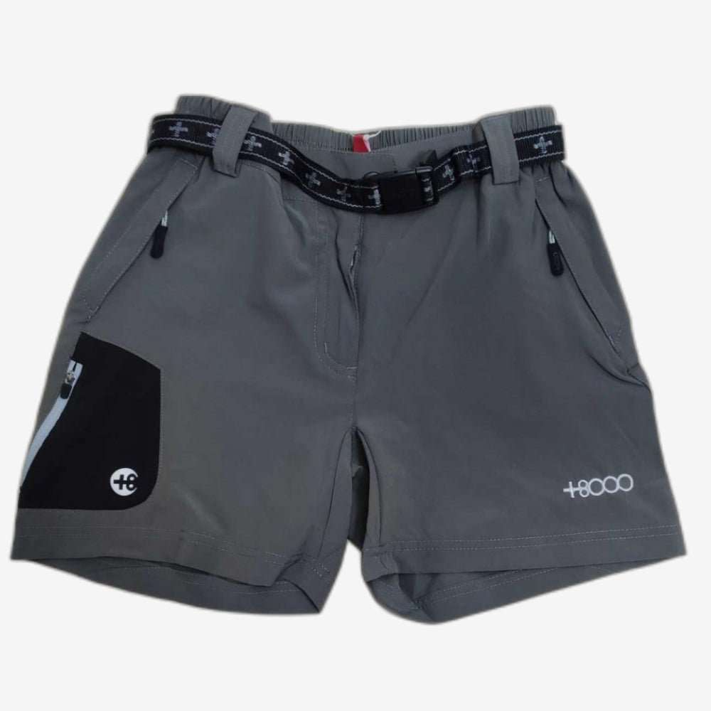 Short Outdoor Mujer Gris Tremaya +8000 - Pantalon Corto Mujer - Pastik.cl