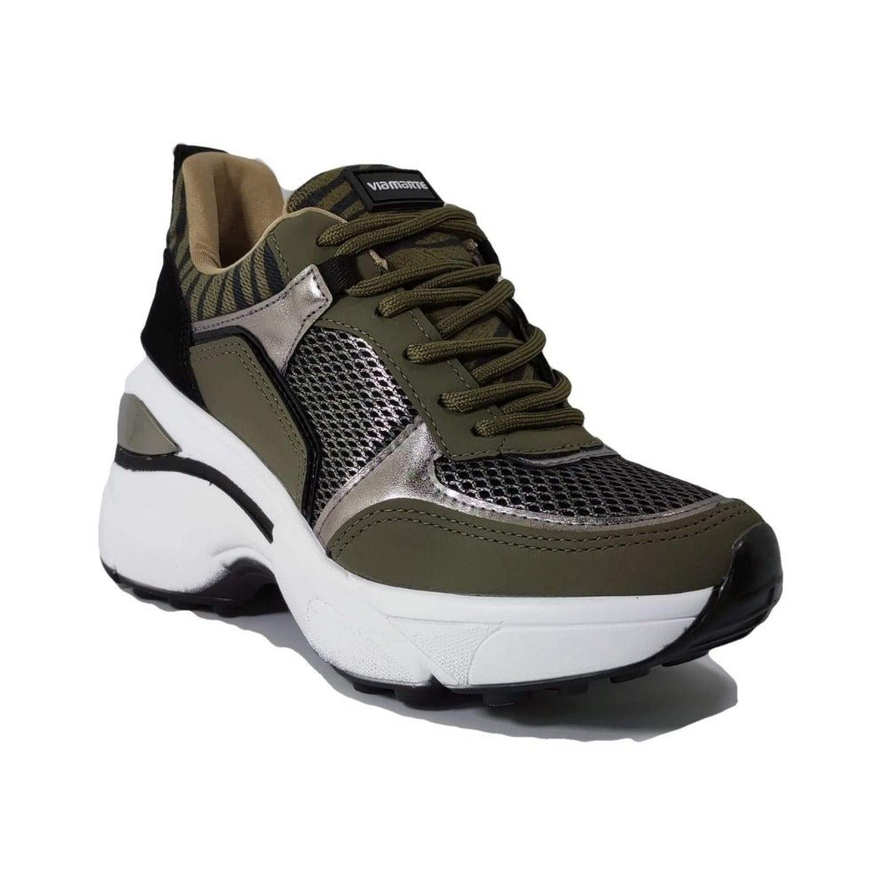 Zapatilla Analí Verde Militar - Pastik.cl