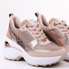 Cargar imagen en el visor de la galería, Zapatilla Analia Oro Rosado. - Pastik.cl
