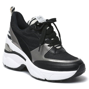 Zapatilla Analú Negro 1601 - Pastik.cl