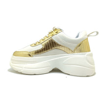 Cargar imagen en el visor de la galería, Zapatilla Chunky Anto Blanco Oro- MININAS CAJA 12 PARES (36 AL 41) - Pastik.cl
