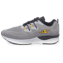 Cargar imagen en el visor de la galería, ZAPATILLA HOMBRE CENIZA NARANJA 7811 - Pastik.cl
