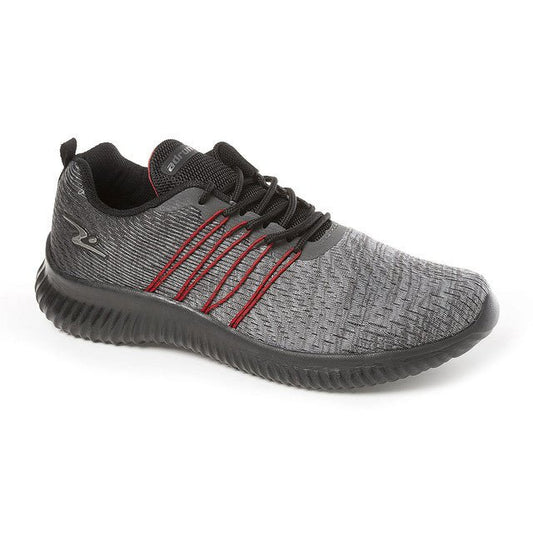 ZAPATILLA HOMBRE CENIZA NEGRO 8711. - Pastik.cl