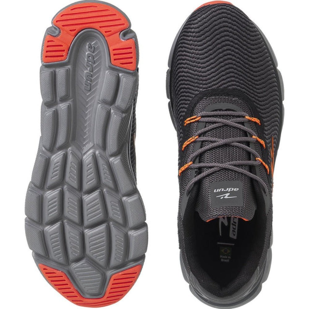 ZAPATILLA HOMBRE GRAFITO NARANJA 8306. - Pastik.cl