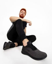 Cargar imagen en el visor de la galería, ZAPATILLA HOMBRE NEGRO 8614. - Pastik.cl
