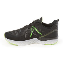 Cargar imagen en el visor de la galería, ZAPATILLA HOMBRE NEGRO VERDE 7812 - Pastik.cl
