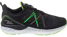 Cargar imagen en el visor de la galería, ZAPATILLA HOMBRE NEGRO VERDE 7812 - Pastik.cl
