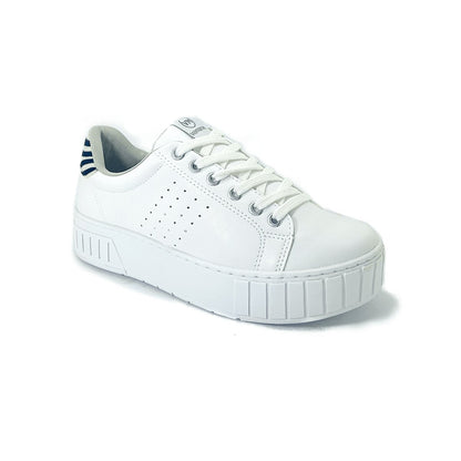 Zapatilla Hona Blanco. 4001 - Pastik.cl